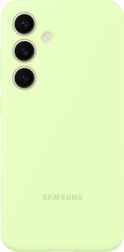Чехол (клип-кейс) Samsung для Samsung Galaxy S24+ Silicone Case Silicone Case S24+ лайм (EF-PS926TGEGRU)