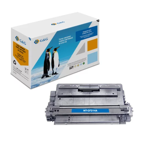 Картридж G&G 14A, черный / 10000 страниц для HP LJ M712/ M725 с чипом (NT-CF214A)