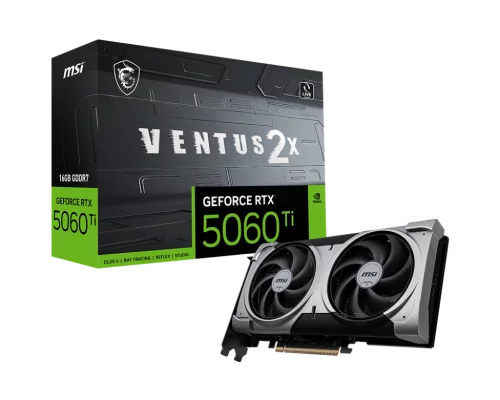 Видеокарта/ GeForce RTX 5060 Ti 16G VENTUS 2X OC PLUS