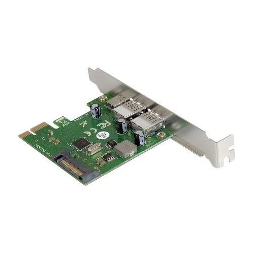 Exegate EX283719RUS Контроллер EXE-323 PCI-E 2.0, 2*USB3.0 ext + 1*Type-C, разъем доп.питания (OEM) фото 2