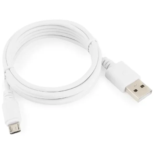Cablexpert Кабель USB 2.0 Pro AM/ microBM 5P, 1.8м, белый, пакет (CC-mUSB2-AMBM-6W) фото 2