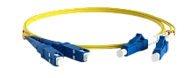 Патч-корд оптический TWT, PVC, дуплексный, LC/ UPC-SC/ UPC, SM OS2, 2.0 м (TWT-2LC-2SC/ SU-2.0) (TWT-2LC-2SC/SU-2.0)