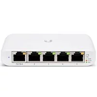 Коммутатор/ Compact, 5-port, Layer 2 switch that can be powered with PoE or a 5V USB-C adapter (USW-FLEX-MINI)