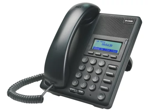 Телефон VoIP с поддержкой PoE с адаптером питания (DPH-120SE/F1B/P)