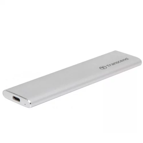 Комплект с корпусом для установки SSD Transcend TS-CM80S, M.2, USB 3.1, Enclosure Kit, Серебристый