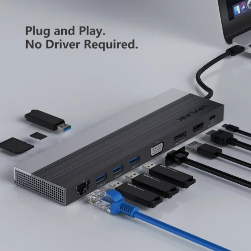 Док-станция WAVLINK USB-C 4K (WL-UMD03) фото 6