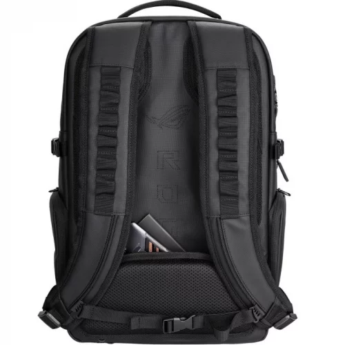 Рюкзак для ноутбука ASUS ROG Ranger Aura RGB BP3703G (90XB05X0-BBP010) (90XB05X0-BBP010) Рюкзак для ноутбука ASUS ROG Ranger Aura RGB BP3703G 17 полиэстер, полиуретан, RGB контроллер, внутренняя подсветка, черный (90XB05X0-BBP010) фото 3