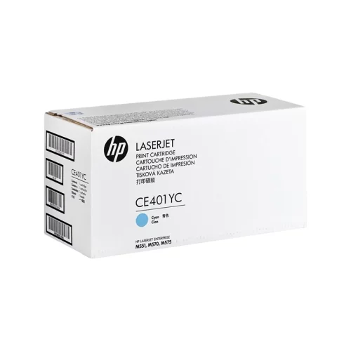 Тонер-картридж/ HP 507Y Cyn Opt Contr LJ Toner Crtg (CE401YC)