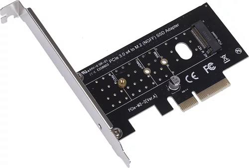Адаптер PCI-E M.2 NGFF for SSD V2 + Heatsink Ret (ASIA PCIE M2 NGFF M-KEY V2) фото 3