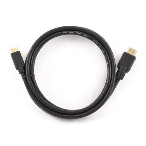 Кабель HDMI-miniHDMI Gembird/ Cablexpert , v1.4, 19M/ 19M, 1.8м, 3D, Ethernet, черный, позол.разъемы, экран, пакет(CC-HDMI4C-6) фото 2