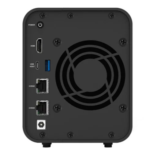 *Система хранения данных TerraMaster F2-424 tower NAS QC 3,4Ghz/ 8Gb(32)/ TRAID,JBOD,RAID0,1/ up to 2 HDD SATA(3,5' or 2,5')/ 2xM.2 2280 NVMe/ 2xUSB3.2/ HDMI/ 2x2,5GbE RJ-45/ iSCSI/ 1xPS/ 1YW фото 3