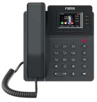 SIP-Телефон Fanvil V60P(Замена X303/X303P), 4 SIP-акк., 2,4", 320x240 Цвет. Экран, POE, БП в комп., 2x100 Mbps (V60P#TRL)