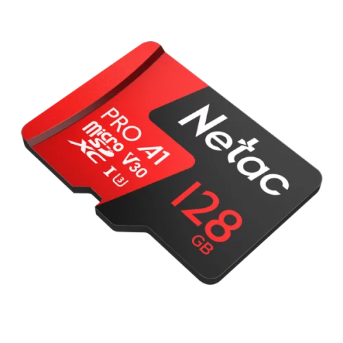 Флеш карта microSDHC 128GB Netac P500 PRO <NT02P500PRO-128G-S> (без SD адаптера) 100MB/ s