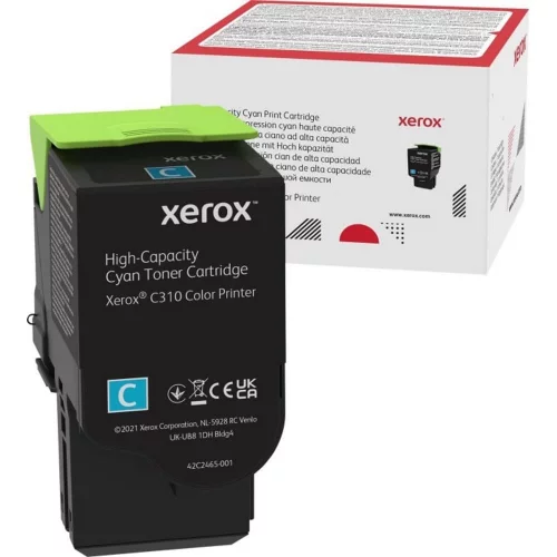 Тонер-картридж увеличен емк голубой Xerox C310/C315/ High Capacity C Xerox C310/C315 (006R04369)