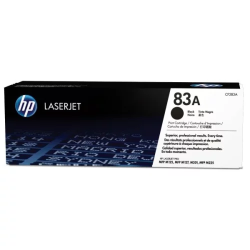 Тонер-картридж/ HP LaserJet 83A Black Toner Cartridge (CF283A)