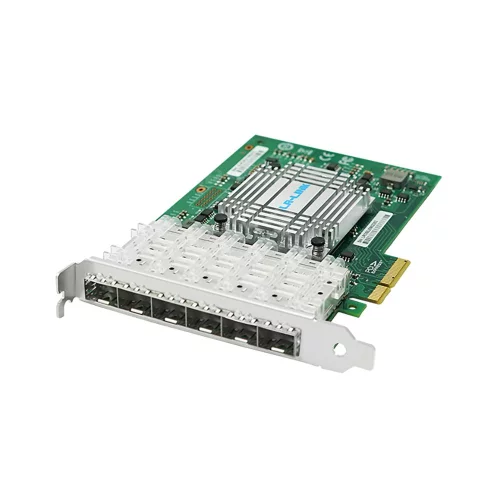 Сетевая карта LR-Link NIC PCIe x4, 6 x 1G SFP , Intel i350 chipset (LRES1006PF-6SFP)