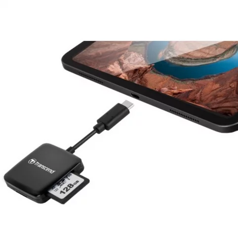 Кард-ридер Transcend TS-RDC3 USB-C (TS-RDC3) фото 2