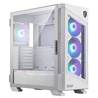 MPG VELOX 100R WHITE, Global, 2xUSB 3.0, 1xType C, 4x120mm ARGB Fan, ARGB (306-7G18W22-809 / 306-7G18W24-HH9)