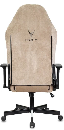 Кресло игровое Knight N1 Fabric бежевый Light-21 с подголов. крестов. металл (KNIGHT N1 BEIGE) фото 14