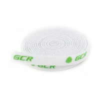 Лента липучка GCR, для стяжки, 2м, белая, GCR-51413