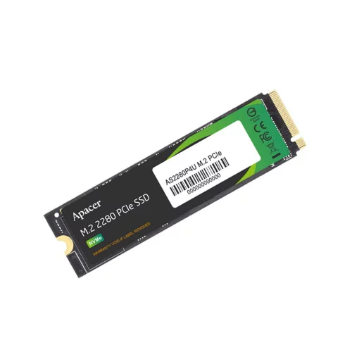 Apacer SSD AS2280P4U 2TB M.2 2280 PCIe Gen3x4, R3500/ W3000 Mb/ s, 3D NAND, MTBF 1.8M, NVMe, 1300TBW, (AP2TBAS2280P4U-1)