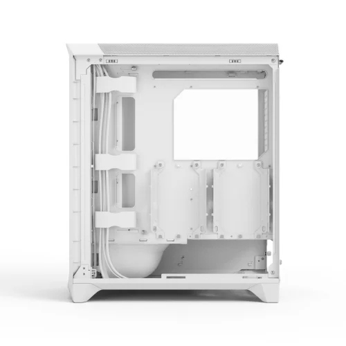 Корпус ПК без блока питания/ Case Fractal Design Meshify 3 TG Clear Tint, Midi-Tower, 3x140mm, 2xUSB-A 3.2 + 1xUSB 3.2 Type-C E-ATX, ATX, mATX, mITX, White (FD-C-MES3A-04) фото 13