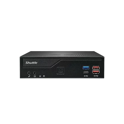 Платформа мини ПК Shuttle 1.3L PC DH770 LGA1700 CPU, 2 x DDR5 SODIMM, HDMI 2.0 x 2+ DisplayPort x 2, 120w PSU, VESA (74R-DH770-002-SHU-001) фото 3