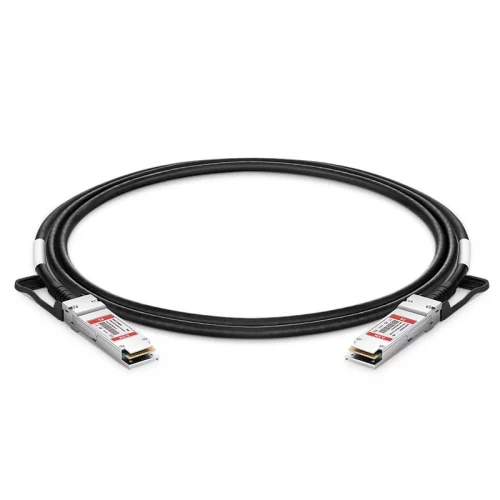 Твинаксиальный кабель/ 0.5m (2ft) FS for Mellanox MCP1600-E00AE30 Compatible 100G QSFP28 Passive Direct Attach Copper Twinax Cable for InfiniBand EDR