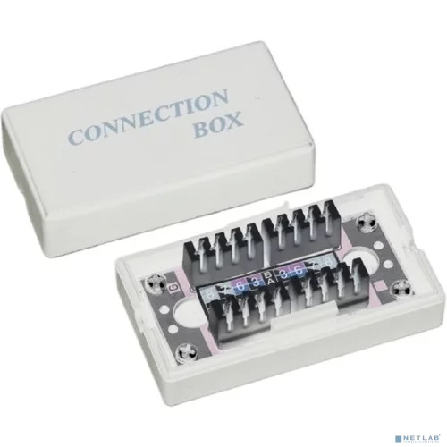 Соединительный модуль NEOMAX [NM-CNB-U5E-K-101-WH] Cat.5E, UTP, Krone IDC(ножи), цвет белый