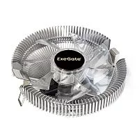 Exegate EX286147RUS Кулер ExeGate Wizard EE91-RED (Al, LGA775/ 1150/ 1151/ 1155/ 1156/ 1200/ 1700/ AM2/ AM2+/ AM3/ AM3+/ AM4/ FM1/ FM2/ 754/ 939/ 940, TDP 75W, Fan 90mm, 2200RPM, Hydro bearing, 3pin, 22db, 215г,