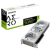 Видеокарта Gigabyte RTX5060Ti AERO OC 16GB GDDR7 128bit 3xDP HDMI 3FAN RTL (GV-N506TAERO OC-16GD)
