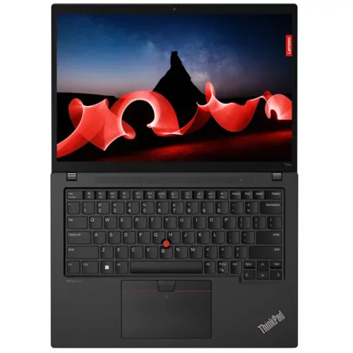 *Ноутбук Lenovo ThinkPad T14s Gen 4 14 WUXGA (1920x1200) 300N, i7-1360P, 16GB LPDDR5 6400, 512GB SSD M.2, WiFi, BT, FHD Cam,KB ENG. 57Wh, 65W USB-C, Win11Pro, 1.25kg (21F6A004CD) фото 2