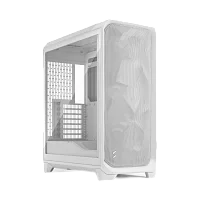 Корпус ПК без блока питания/ Case Fractal Design Meshify 3 TG Clear Tint, Midi-Tower, 3x140mm, 2xUSB-A 3.2 + 1xUSB 3.2 Type-C E-ATX, ATX, mATX, mITX, White (FD-C-MES3A-04)