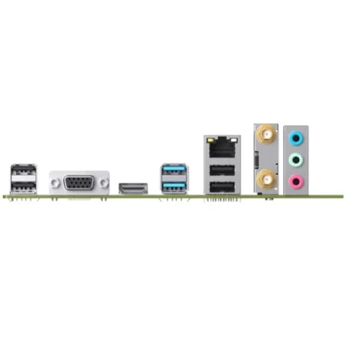 MAXSUN MS-B660M GAMING WIFI ICE (Socket 1700, mATX, 2*DDR4(64Gb), VGA/HDMI, 3*SATA3, 1*M.2, 1*PCIEx16/1*PCIEx1, 4*USB2.0, 2*USB 3.2, LAN 1*1G, Bluetooth 4.2, Wi-Fi 802.11ac, RTL) фото 3