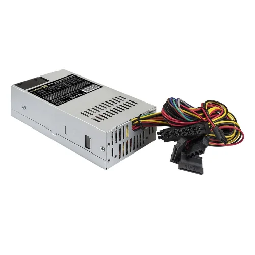 Exegate EX292231RUS Блок питания 350W ExeGate F350AS (Flex ATX, for ITX case, APFC, КПД 80% (80 PLUS), 4cm fan, 24pin, 4pin, 3xSATA, 2xIDE) фото 3