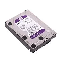 Жесткий диск Western Digital WD40PURZ, 3.5", HDD, SATA-III, 4TB, 5400RPM, 64MB, Bulk