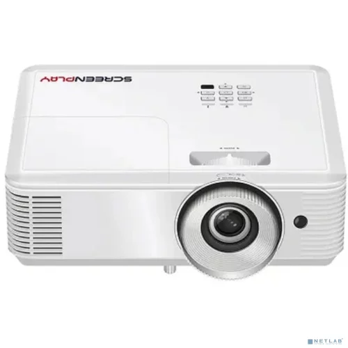 INFOCUS ScreenPlay SP124 DLP, 4000 lm, XGA, 30 000:1, 1.94~2.16:1, HDMI 1.4, VGA in, S-Video, 3.5mm in/ out, USB-A, лампа 15 000ч.(ECO mode), 3W, 27дБ, 2,9 кг, БЕЛЫЙ
