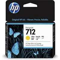 Картинка Картридж HP 712 29 мл желтый (3ED69A) 