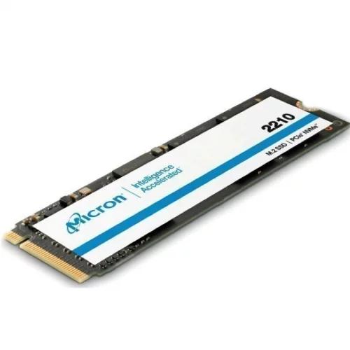 Твердотельный накопитель 1TB SSD Micron 2210, M.2 2280, 3D QLC, PCIe Gen 3.0 x4, NVMe, R2200/W1800, TBW 360 (MTFDHBA1T0QFD-1AX1AABYY)