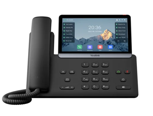 Телефон IP Yealink SIP-T77U черный