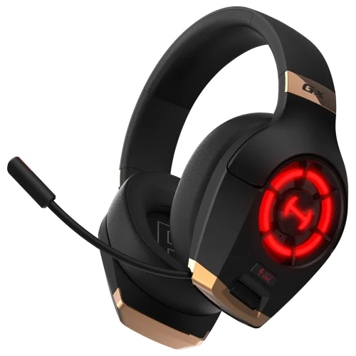 Наушники с микрофоном Edifier GX черный 2м мониторные USB оголовье (GX#MLN) фото 4