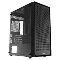 Корпус для ПК Case Ocypus Gamma C50 BK mATX / win / black / no PSU / Tempered Glass (GAMMA-C50-BKG000XX-GL)