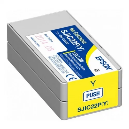 Картридж/ Epson SJIC22P(Y): INK CARTRIDGE FOR TM-C3500 (C33S020604)