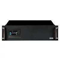 Источник бесперебойного питания Powercom King Pro RM KIN-1200AP LCD 960Вт 1200ВА черный/ UPS Powercom King Pro RM KIN-1200AP LCD 960W 1200Va black