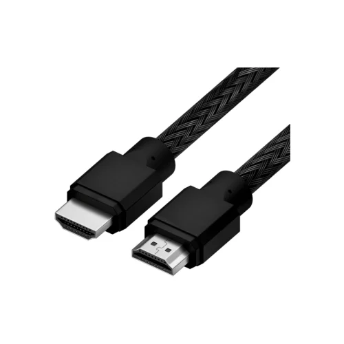 Кабель 2.0m HDMI 2.0, черный нейлон, Ultra HD, 4K 60 fps 60Hz/5K*30Hz, 3D, AUDIO, 18.0 Гбит/с (4PH-R90020)