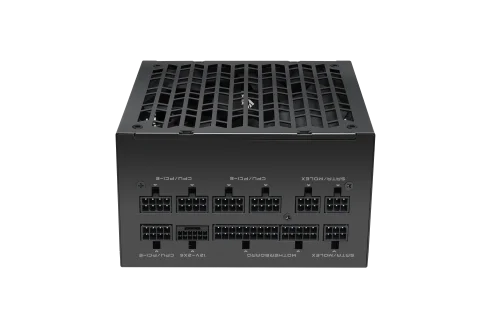 Блоки питания/ Power Supply SAMA G850 Black (HAT-850yzB1G), 850W 80+ Gold (ATX, 3.1, PCIe 5.0, Full modular, 1x24(20+4)pin mesh 550mm, 2xCPU 8(4+4)pin 700mm, 2xPCIe*2 8(6+2)pin 550+150mm, 1x12VHPWR PC (G0850-BKGFF001-EU) фото 3
