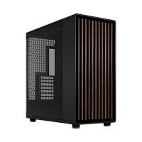 Корпус ПК без блока питания/ Case Fractal Design North XL RC Charcoal TG Dark, Full-Tower, 3x140mm, 2xUSB-A 3.0 + 1xUSB 3.2 Type-C, ATX, mATX, mITX Black (FD-C-NOR1X-05)