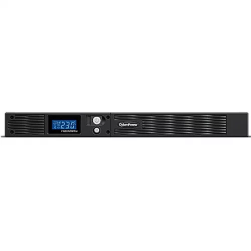 ИБП CyberPower PR1000ELCDRT1U, Rackmount, Rackmount, Line-Interactive, 1000VA/800W, 6 IEC-320 С13 розеток, USB&Serial, SNMPslot, LCD дисплей, Black, 0.6х0.55х0.15м., 24.4кг./ UPS Line-Interactive CyberPower PR1000ELCDRT1U 1000VA/800W USB/RS-232/EPO/SNMPsl