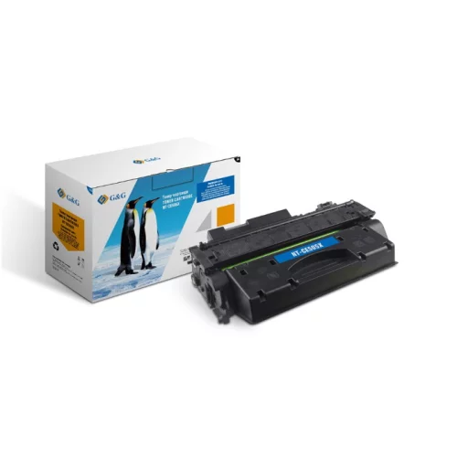 Тонер-картридж G&G NT-CE505X черный 6500 страниц для HP LaserJet P2055d/ P2055dn/ P2055x