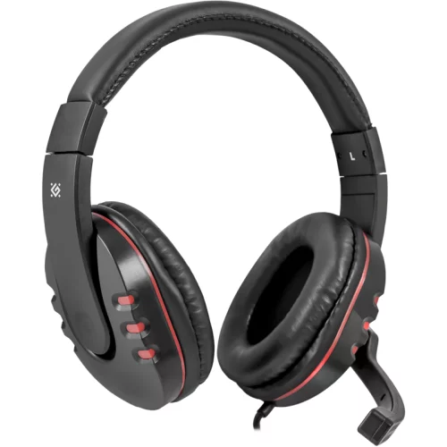Defender Игровая гарнитура Warhead G-160 черный, кабель 2,5 м (64113)